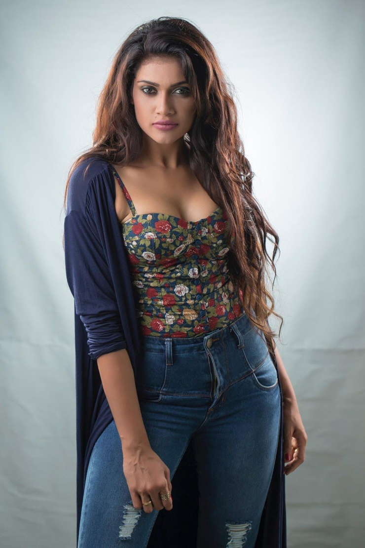 Chulakshi Ranathunga high-fashion portrait